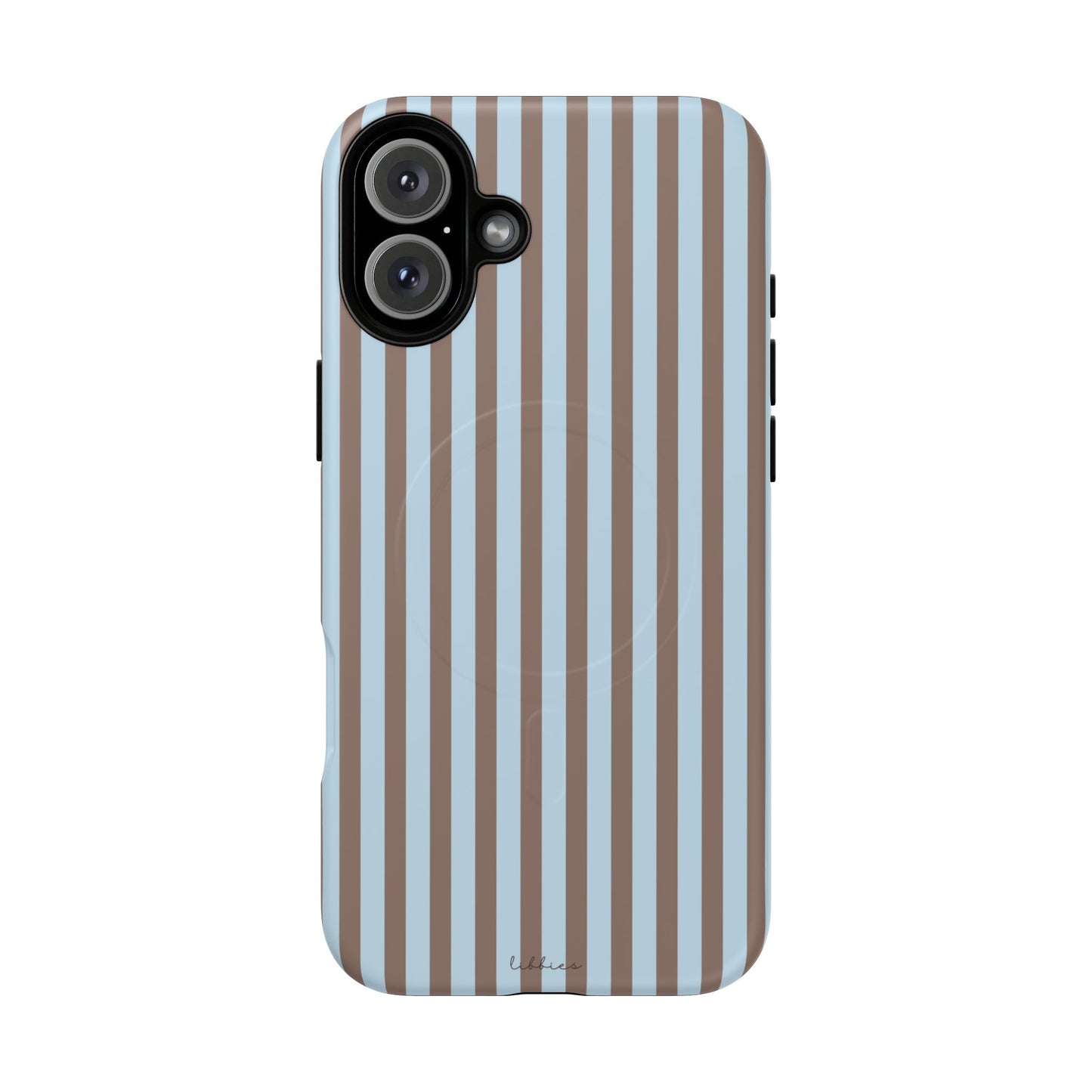 BROWN/LIGHT BLUE STRIPES