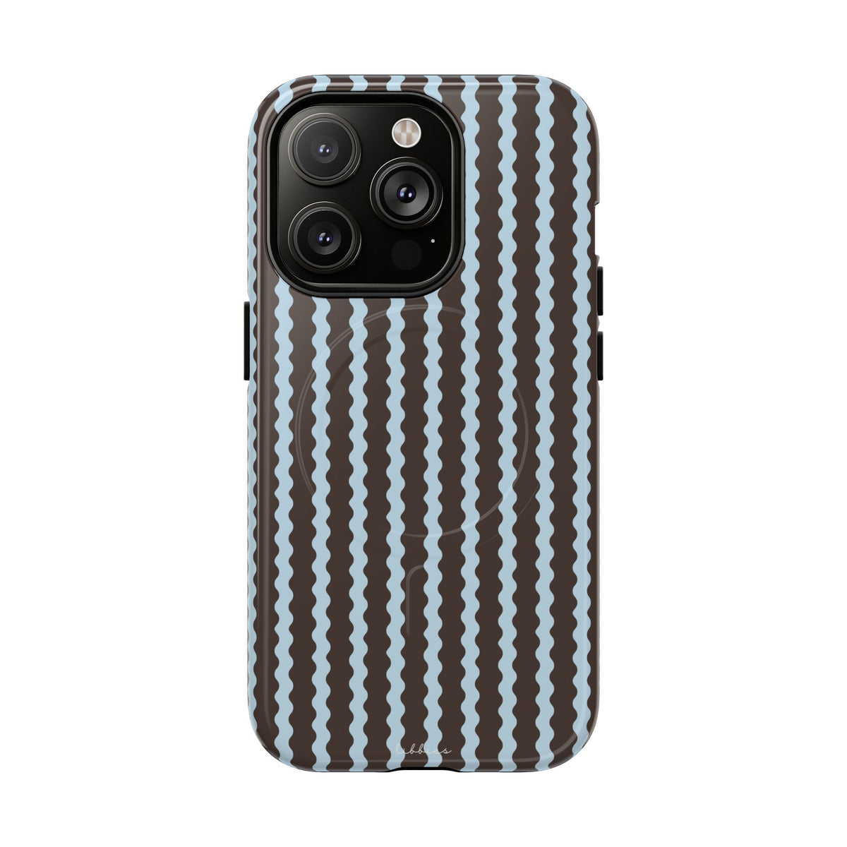 BROWN/BLUE SWIGGLE